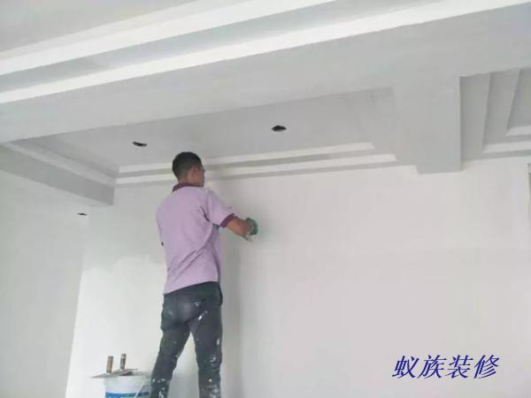 室内墙面漆施工工艺流程