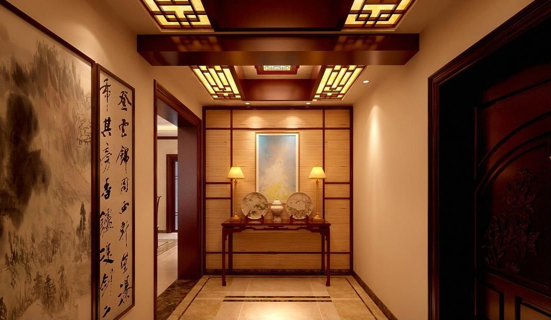 中式装修为店面呈现传统韵味，打造独特文化氛围